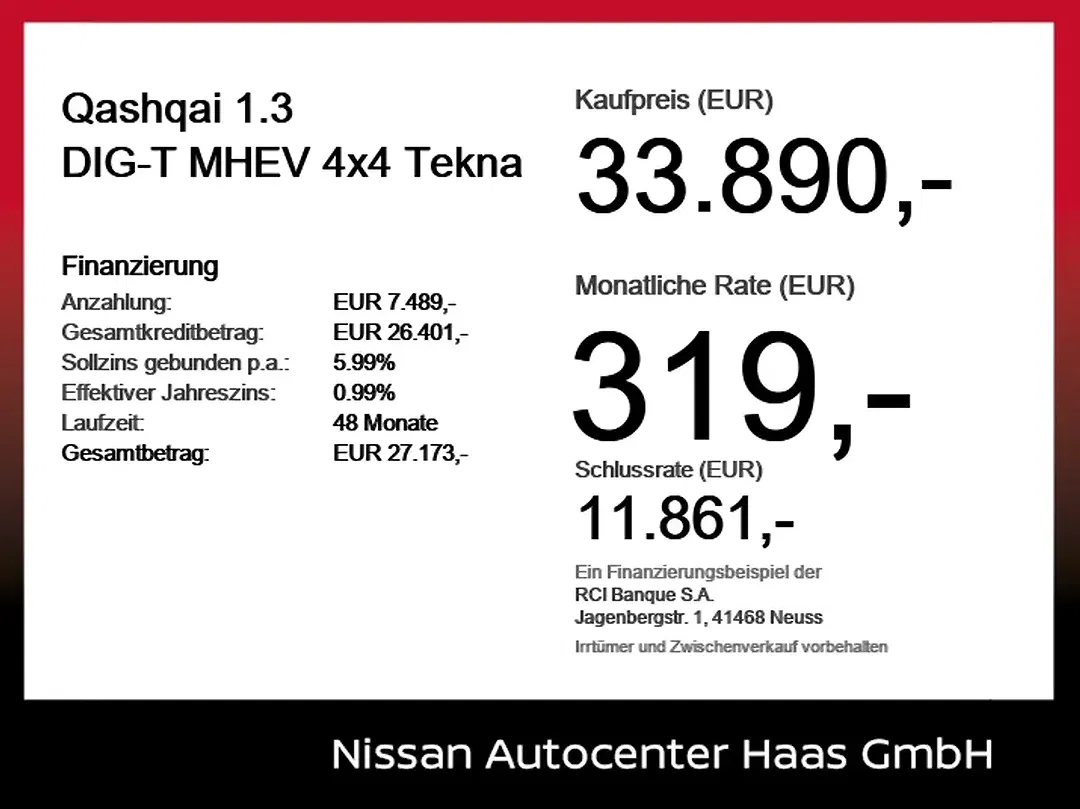 Nissan Qashqai - Thumbnail 3