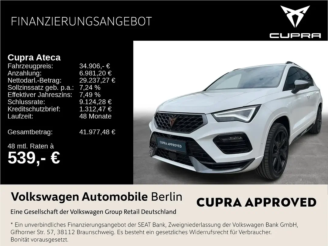 CUPRA Ateca - Afbeelding 1