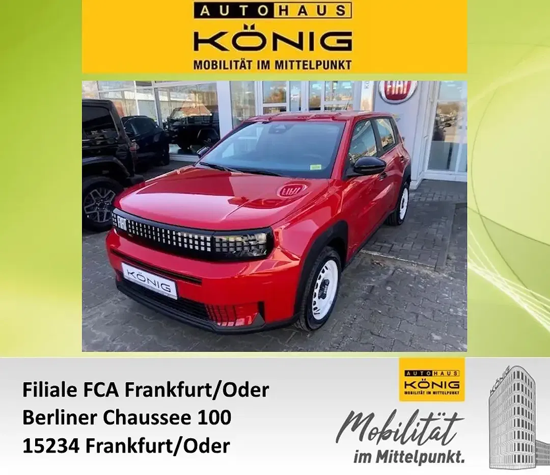 Fiat Grande Panda EV RED