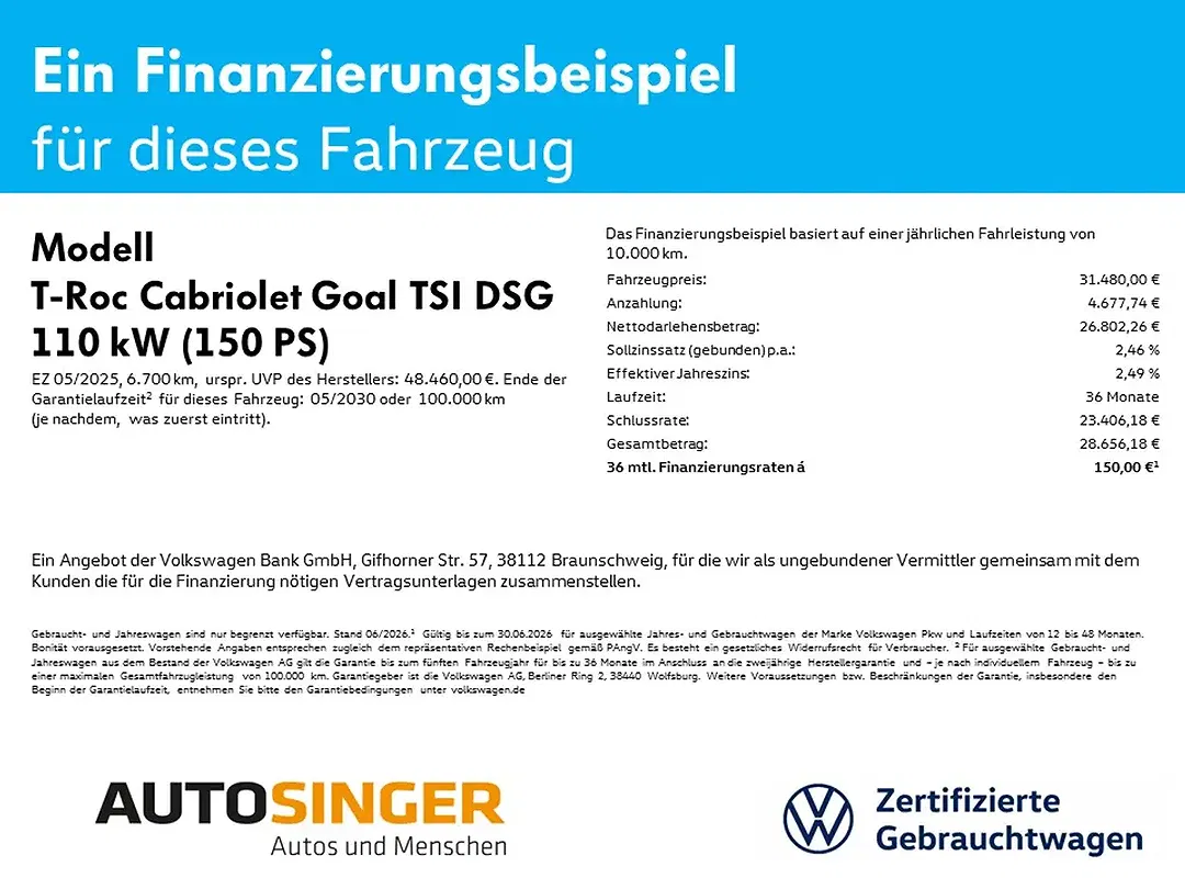 Volkswagen T-Roc - Thumbnail 2
