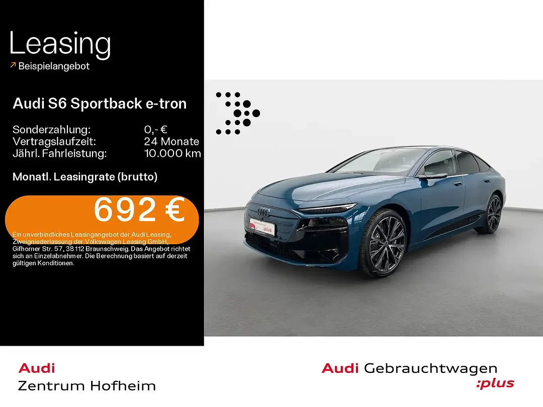Audi S6 e-tron - Afbeelding 1