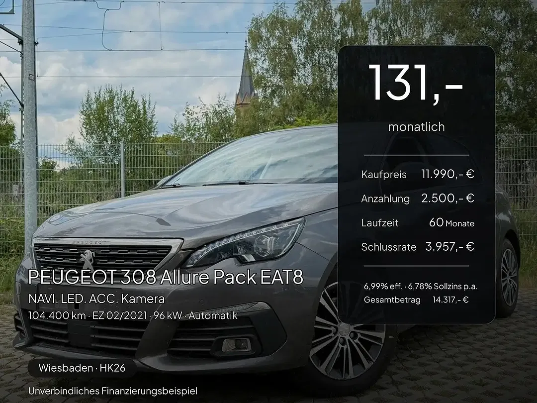 Peugeot 308 - Thumbnail 2