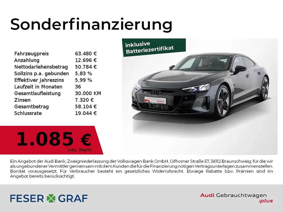 Audi RS e-tron GT - Afbeelding 1