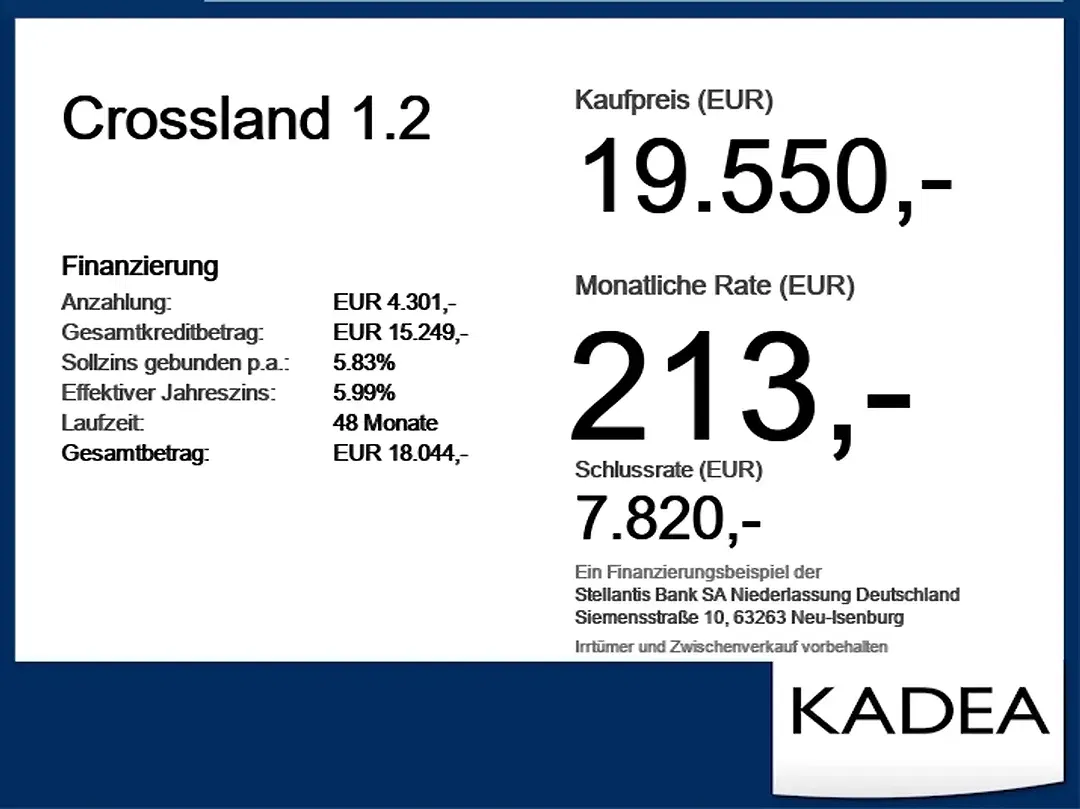 Opel Crossland - Thumbnail 3