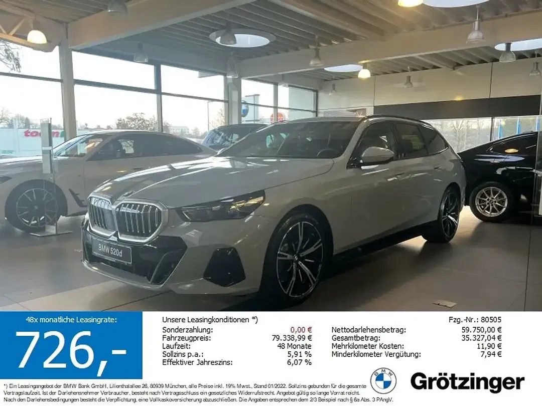 BMW 520 - Thumbnail 1