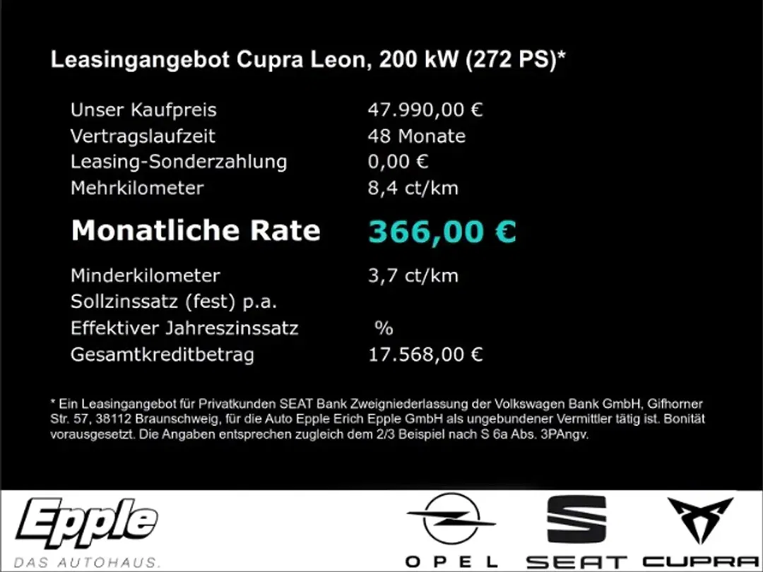 CUPRA Leon - Thumbnail 4