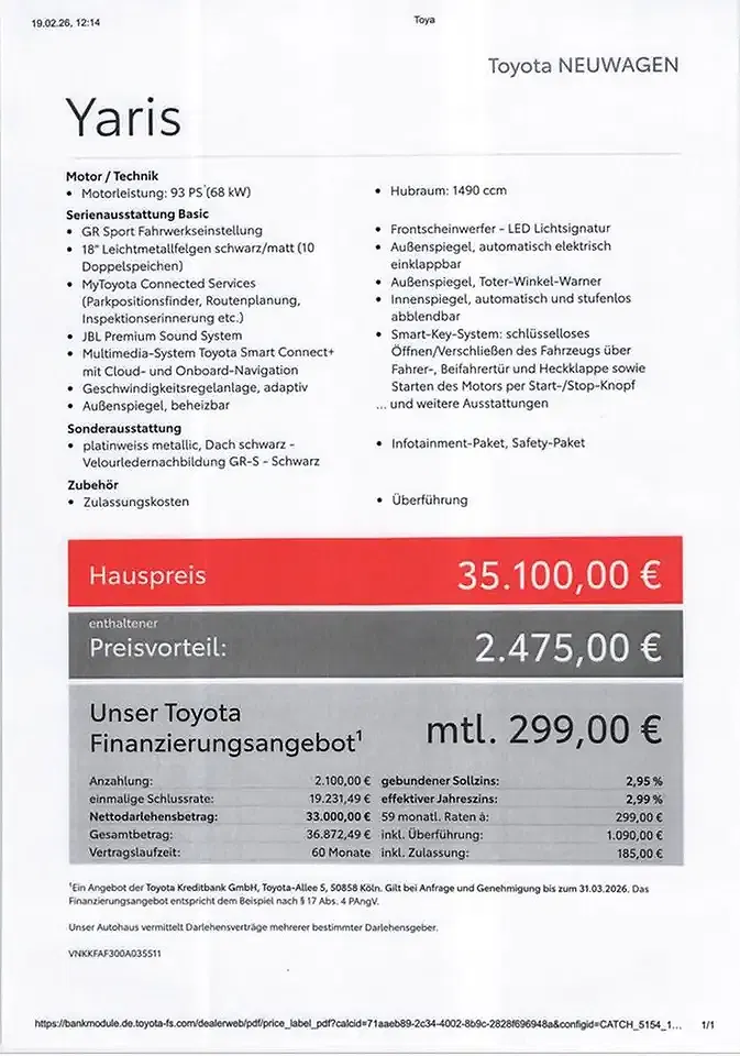 Toyota Yaris - Thumbnail 15
