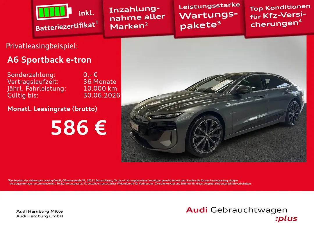 Audi A6 e-tron S line