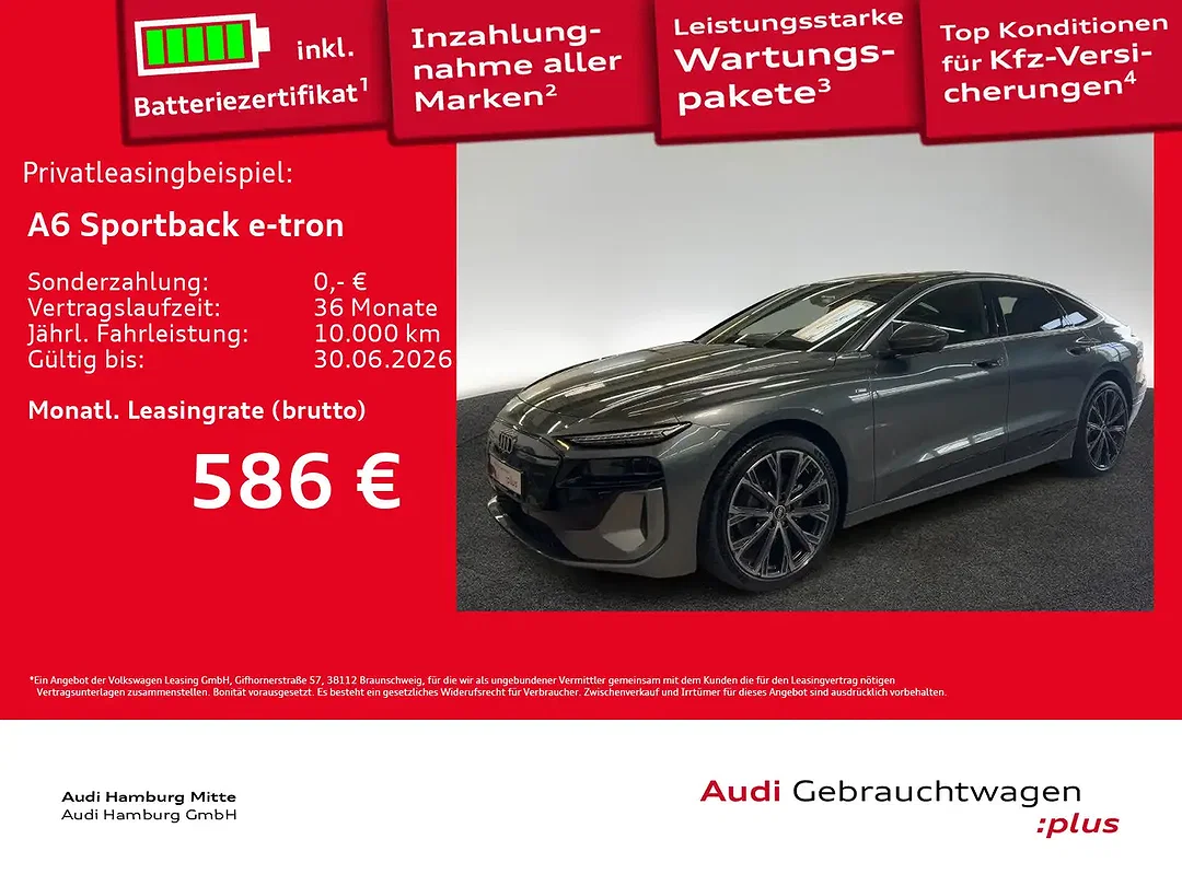 Audi A6 e-tron - Afbeelding 1