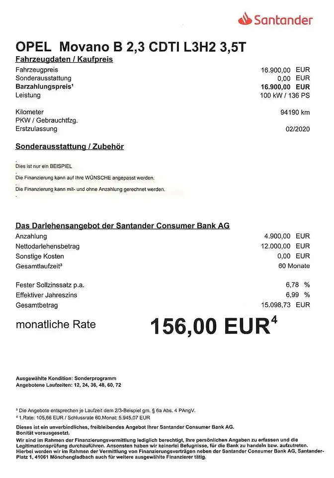 Opel Movano - Thumbnail 2