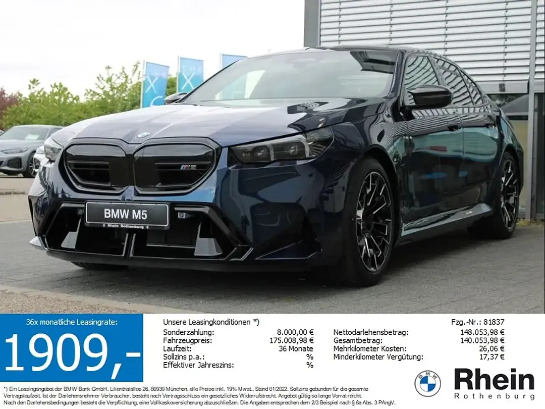 BMW M5 - Thumbnail 1