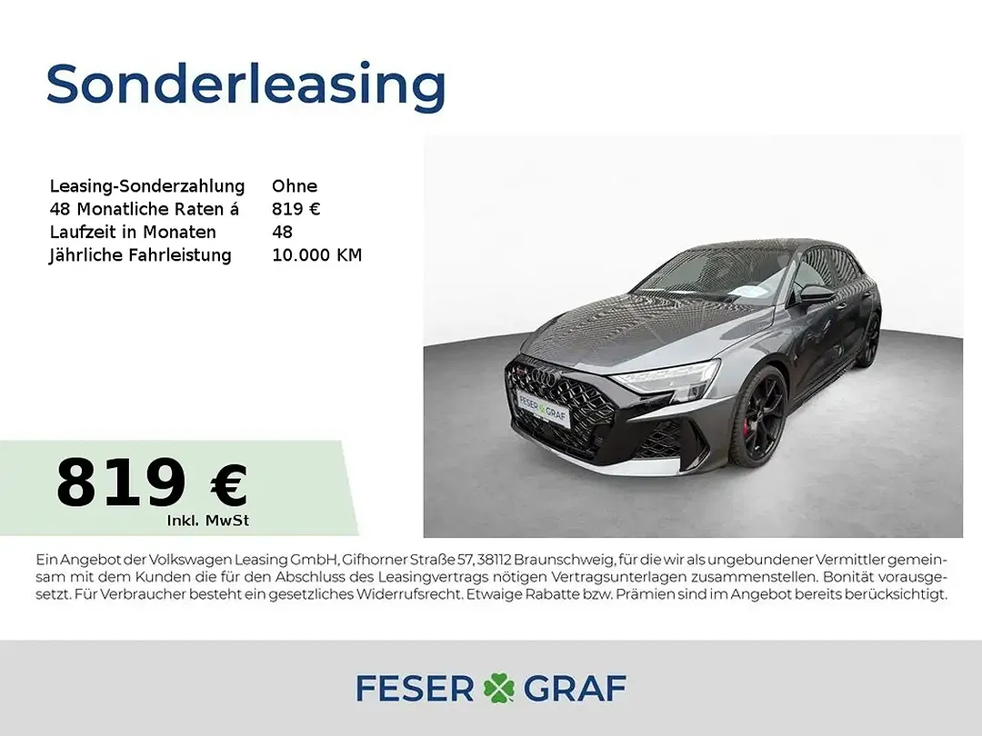 Audi RS3 - Thumbnail 1