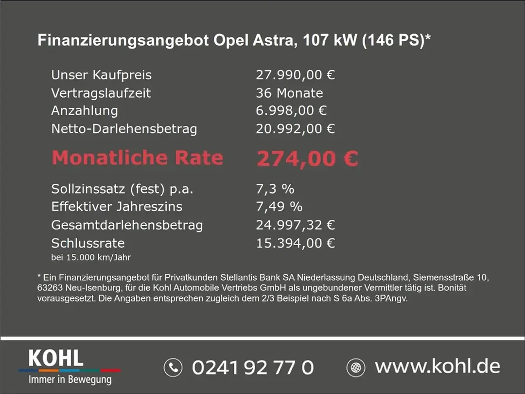 Opel Astra - Afbeelding 1