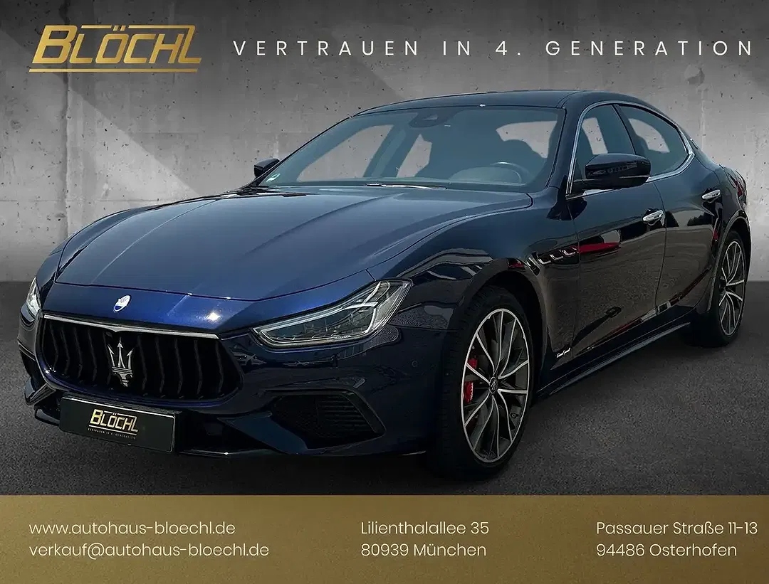 Maserati Ghibli GranSport Plus Comfort