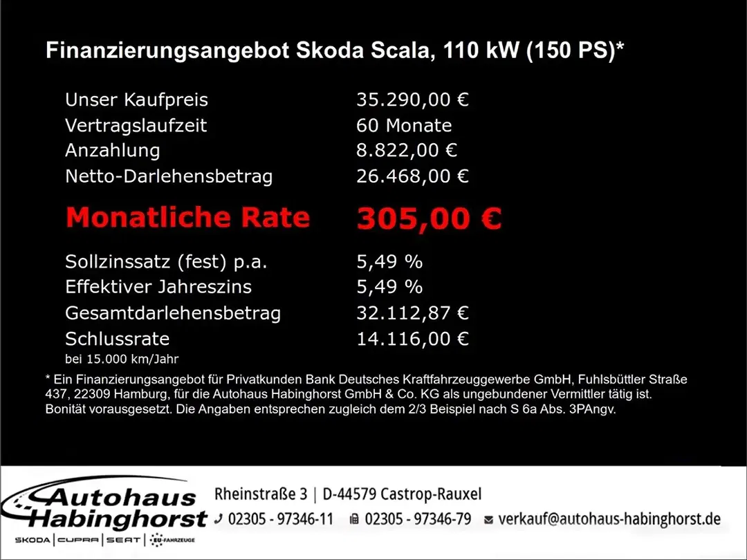 Skoda Scala - Thumbnail 2
