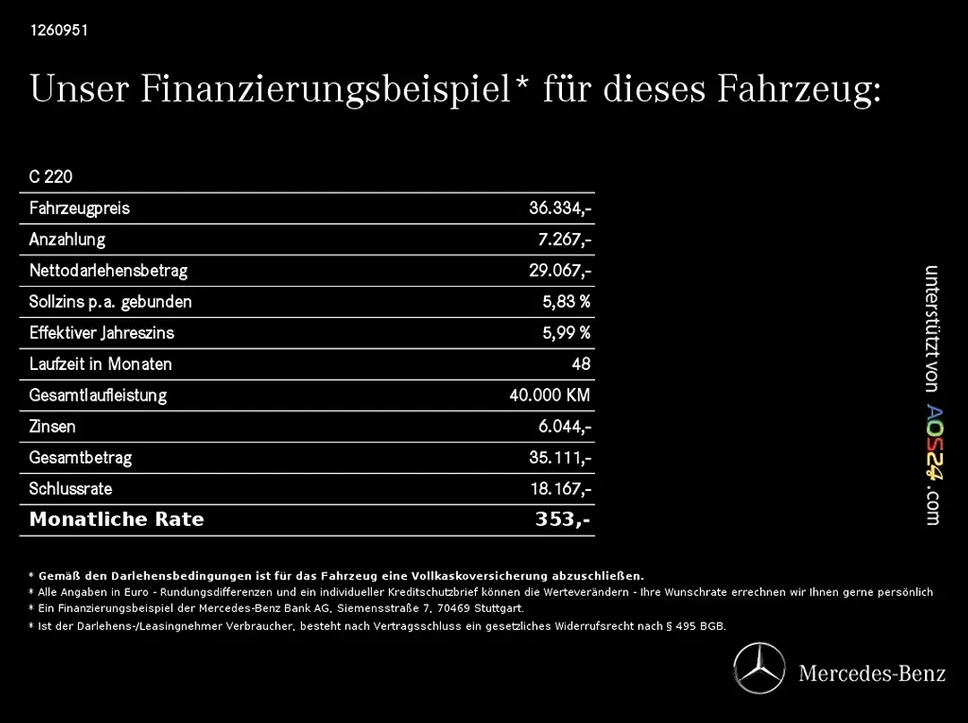 Mercedes-Benz C 220 - Thumbnail 15