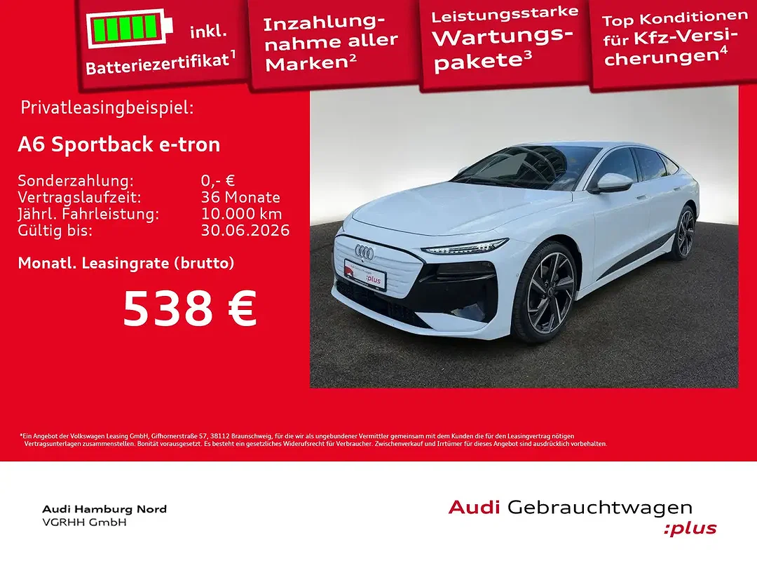 Audi A6 e-tron - Afbeelding 1
