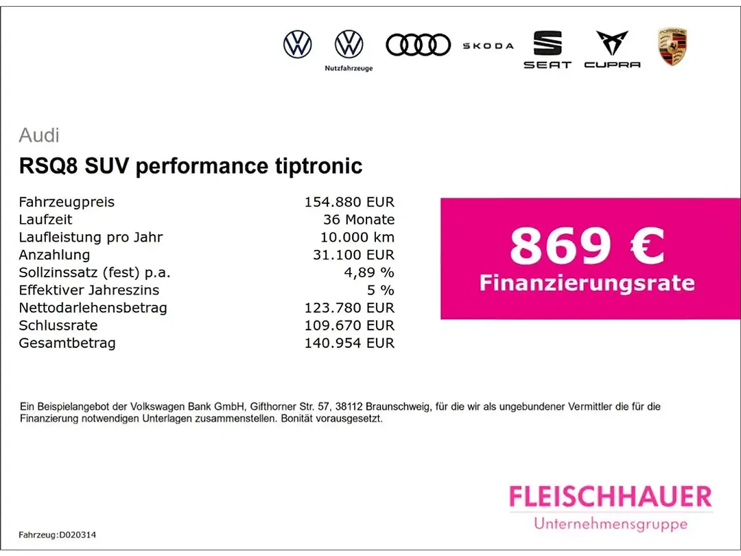 Audi RS Q8 - Thumbnail 3