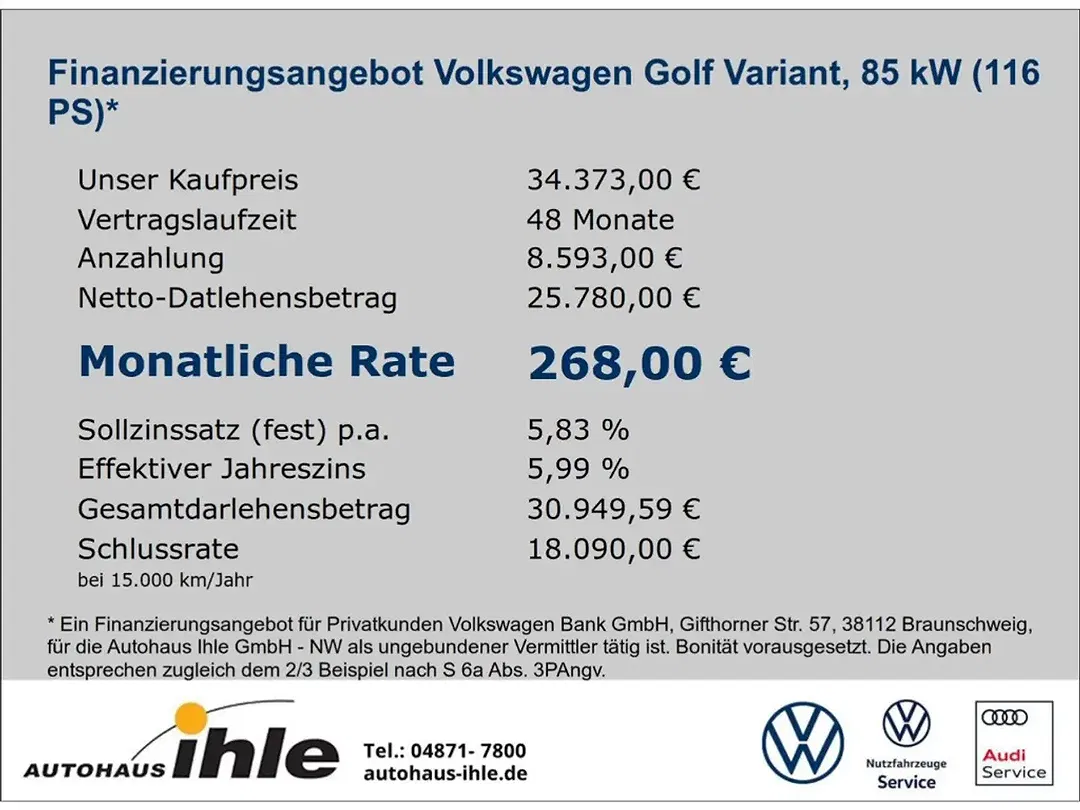 Volkswagen Golf Variant - Thumbnail 2