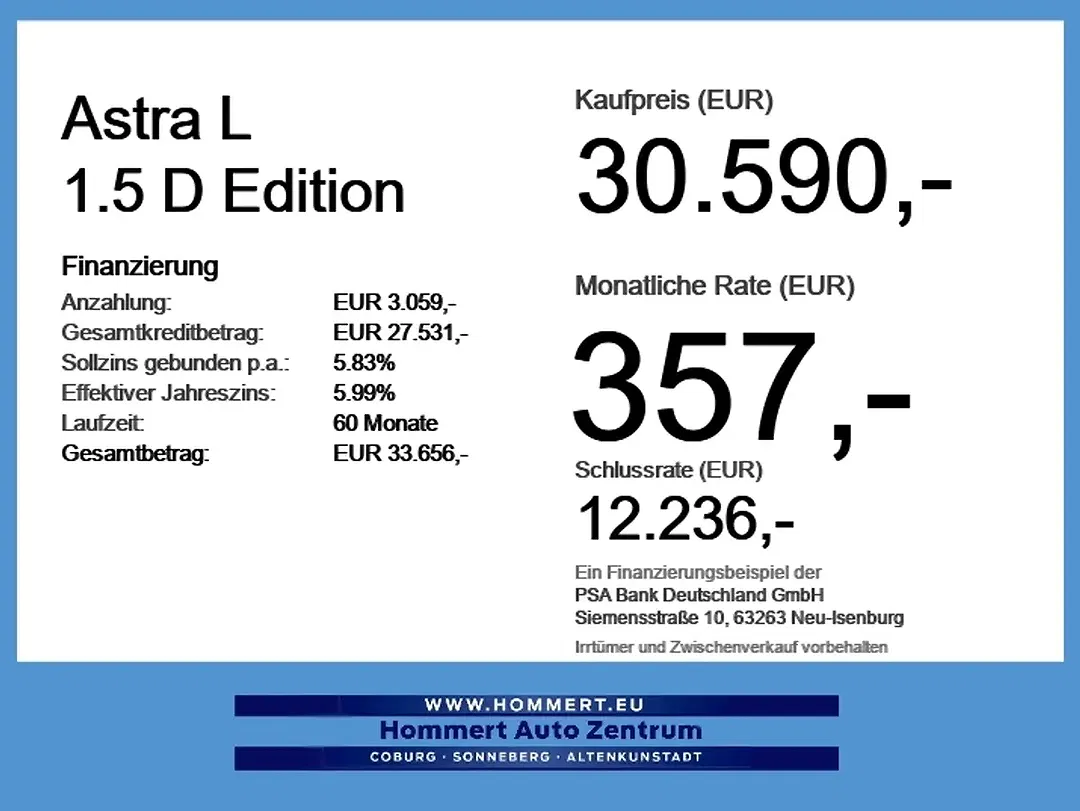 Opel Astra - Thumbnail 3