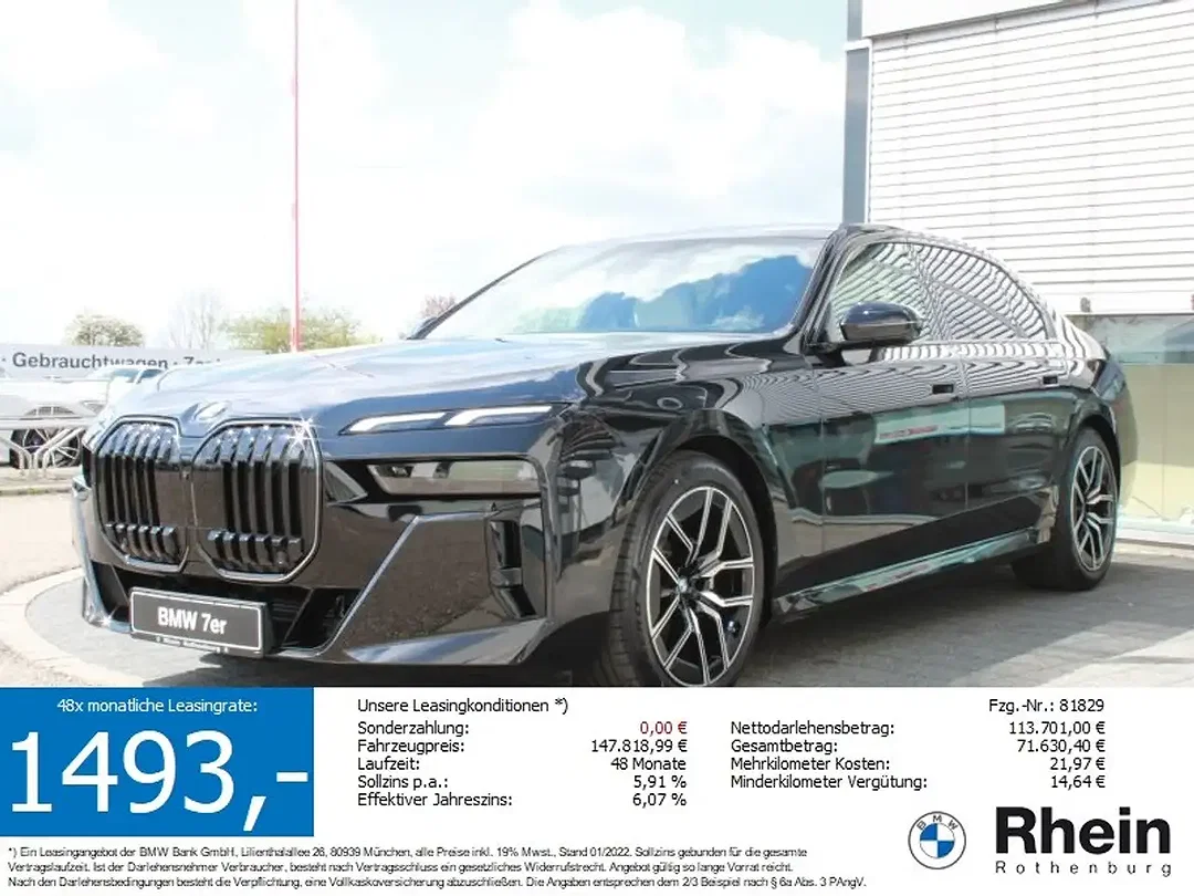 BMW 740 - Afbeelding 1