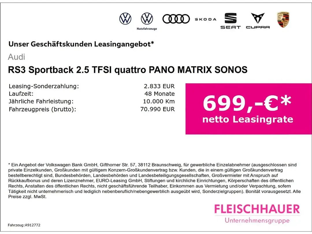 Audi RS3 - Thumbnail 3