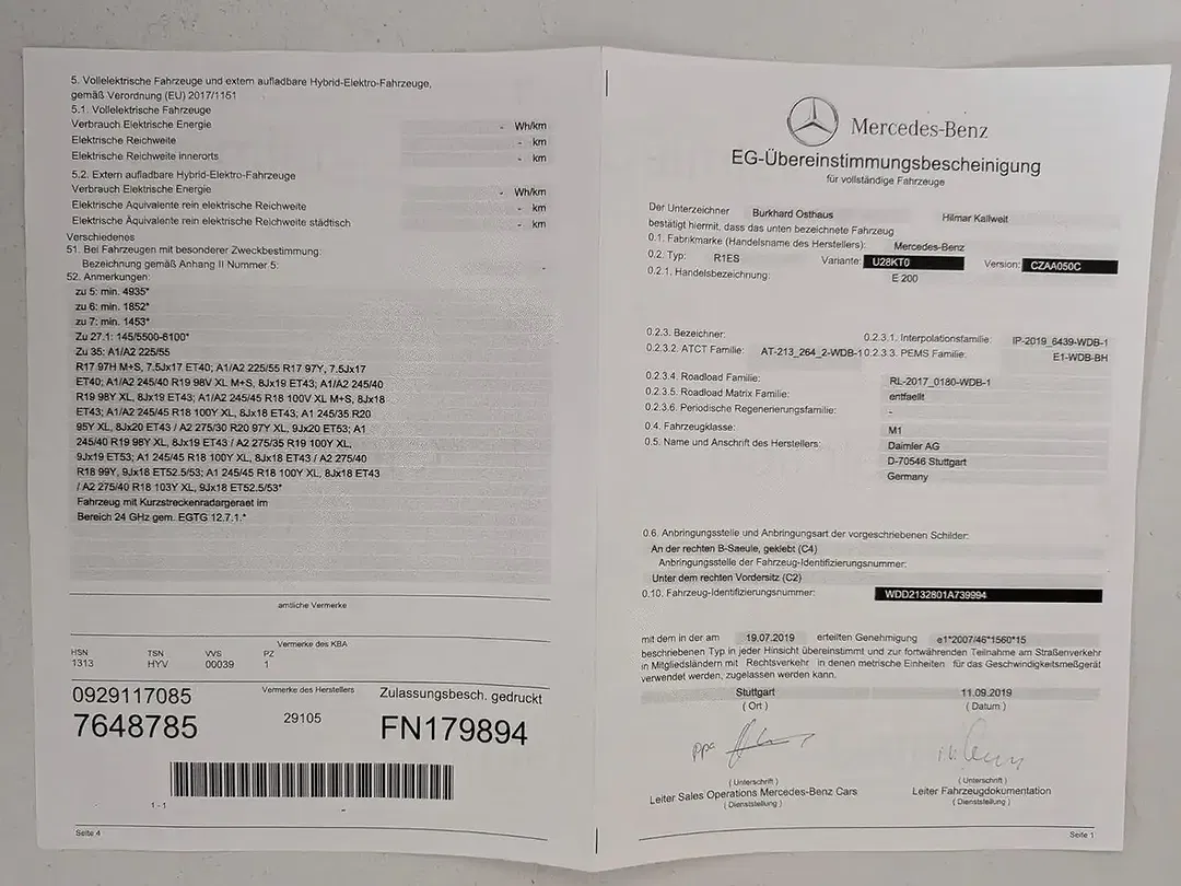 Mercedes-Benz E 200 - Thumbnail 5