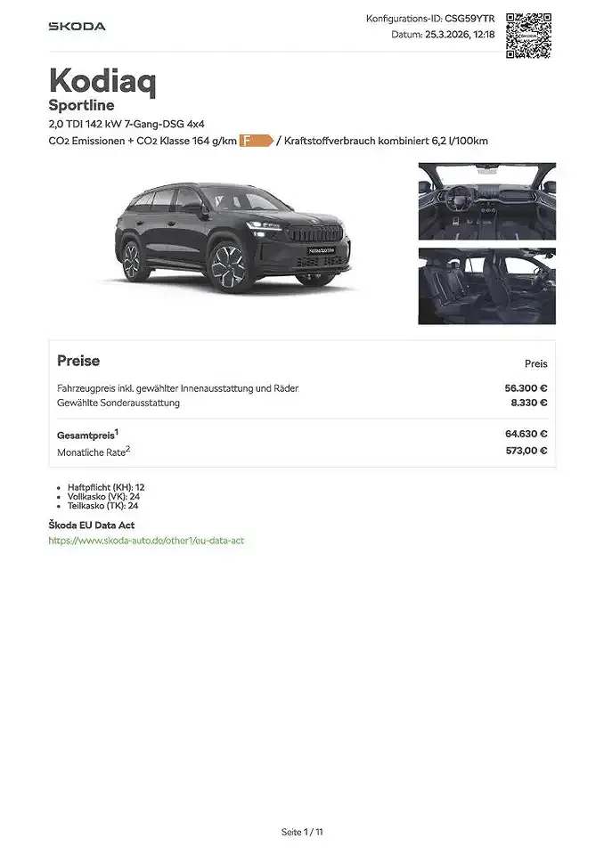 Skoda Kodiaq - Thumbnail 1