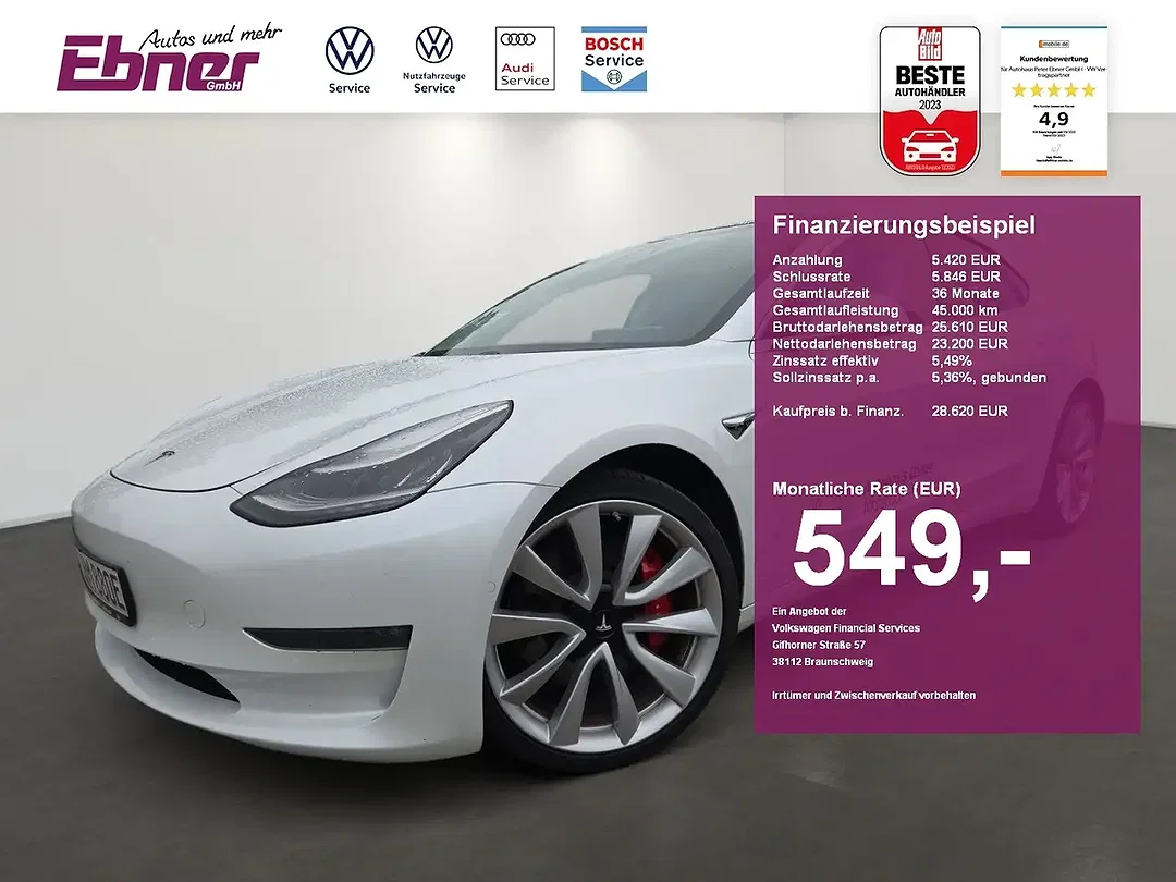 Tesla Model 3 - Afbeelding 1