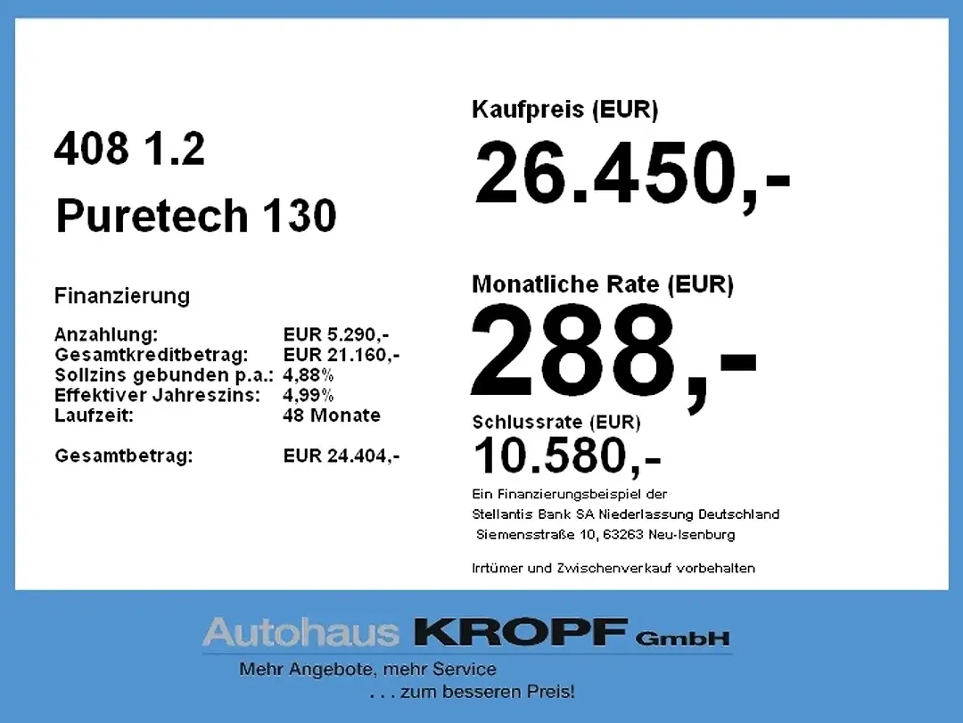 Peugeot 408 - Thumbnail 3