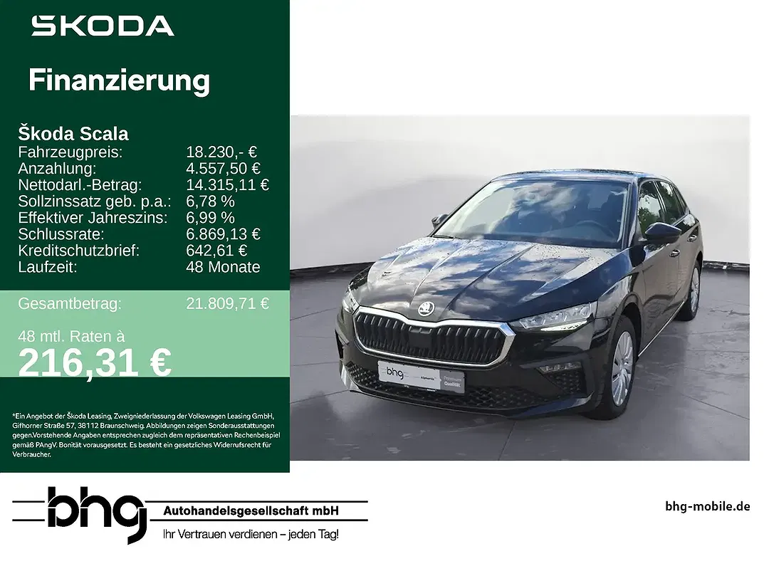Skoda Scala - Thumbnail 1