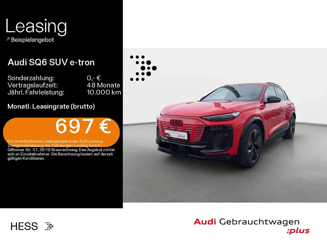 Audi SQ6 e-tron Matrix LED S line