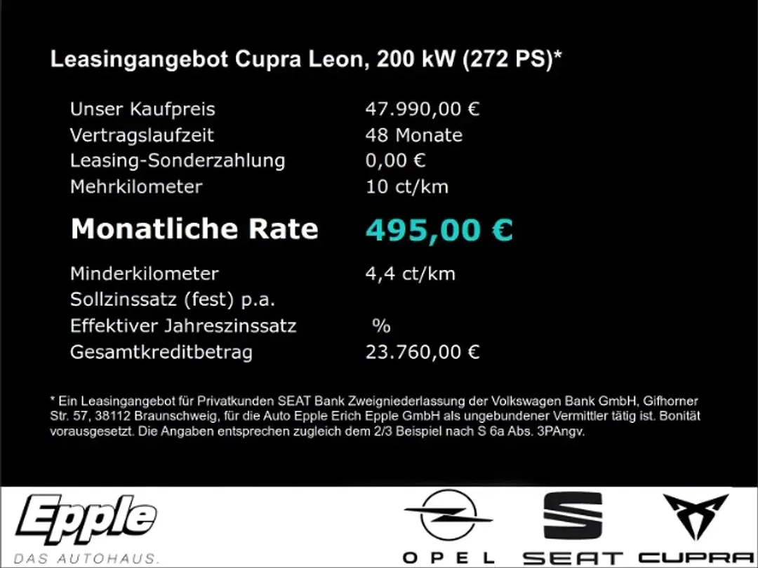 CUPRA Leon - Thumbnail 4