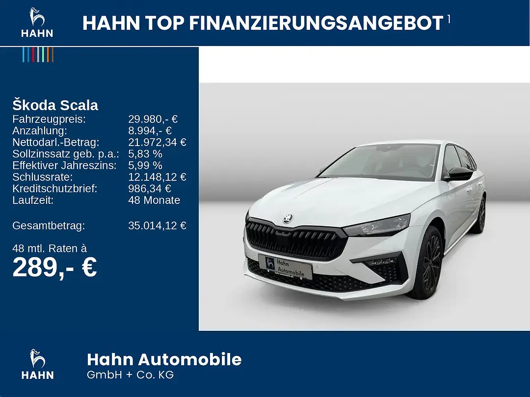 Skoda Scala - Thumbnail 1