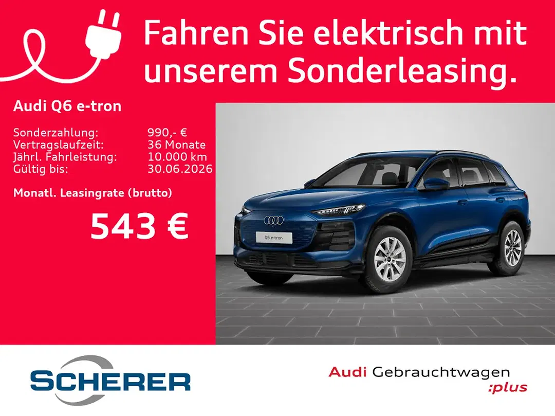 Audi Q6 e-tron plus