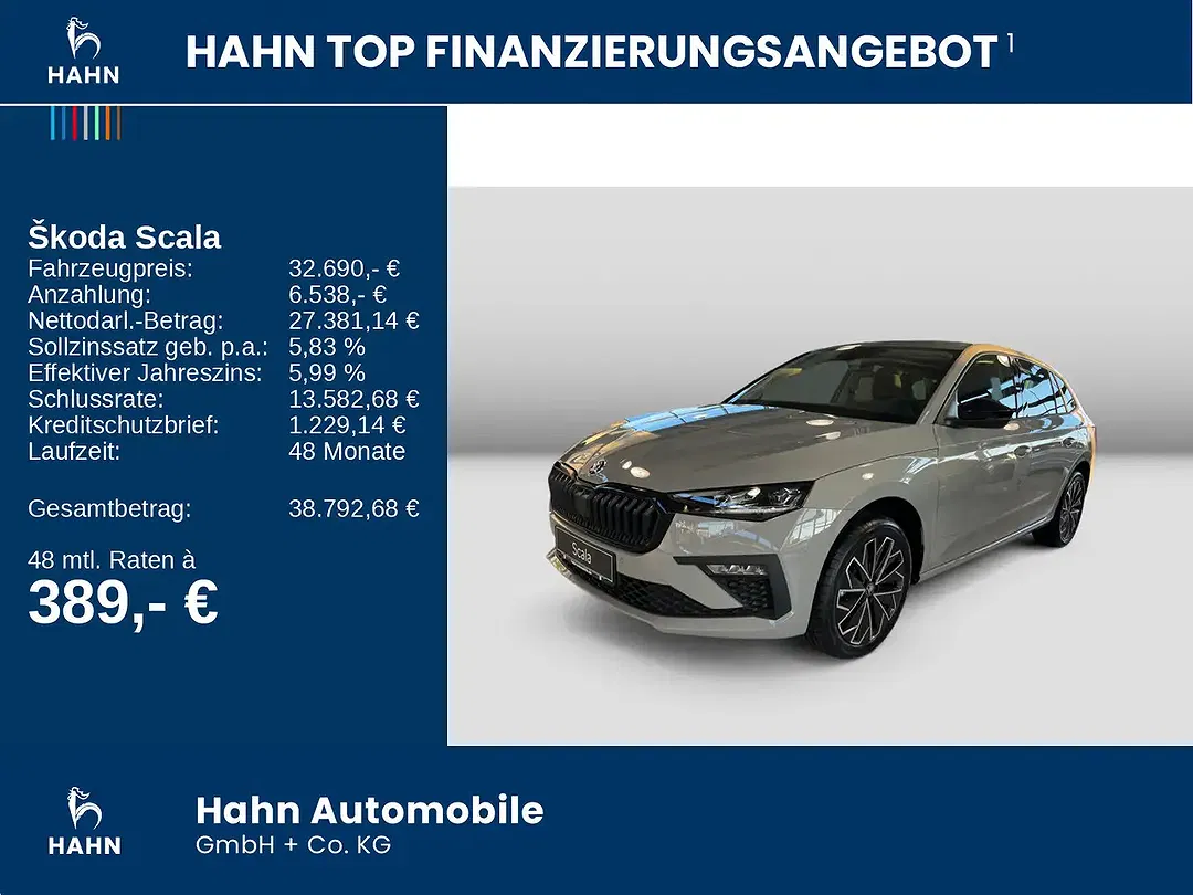 Skoda Scala - Thumbnail 1