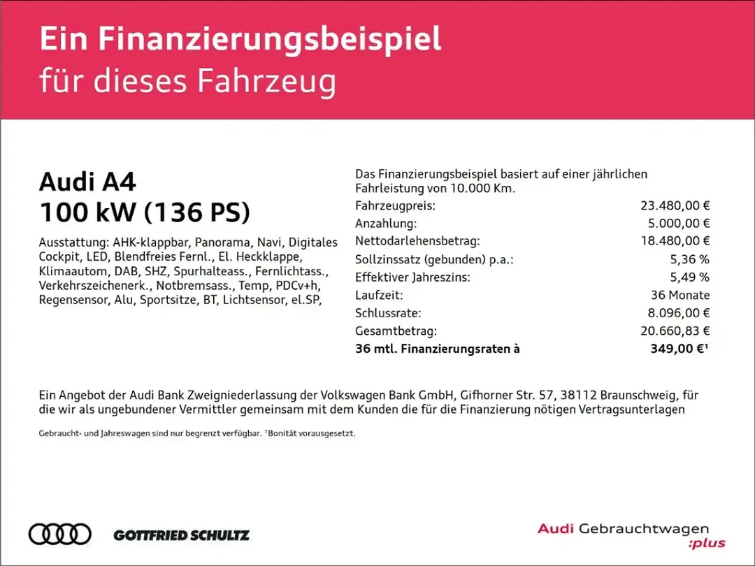 Audi A4 - Thumbnail 2