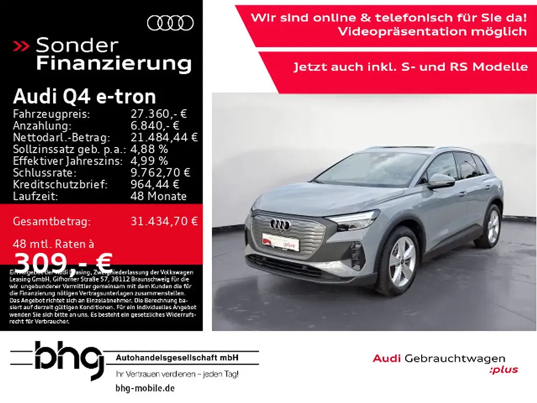 Audi Q4 e-tron - Thumbnail 1