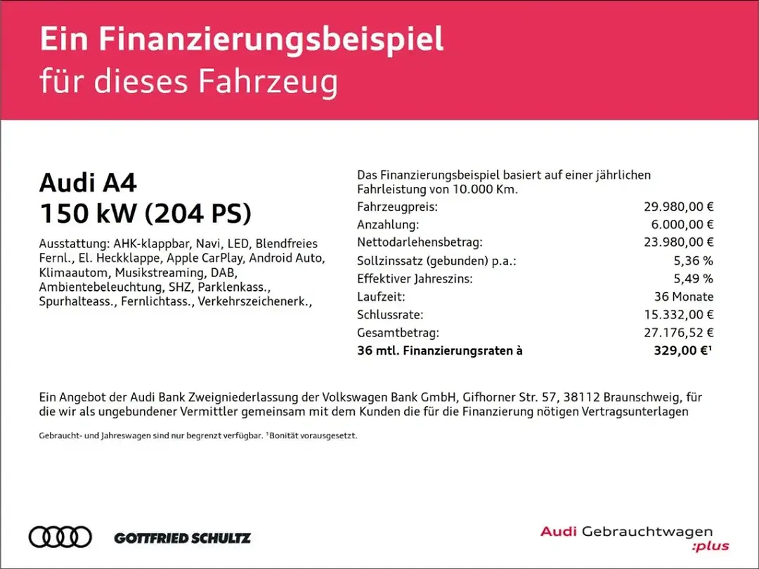 Audi A4 - Thumbnail 2