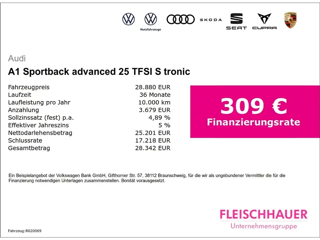 Audi A1 - Thumbnail 3