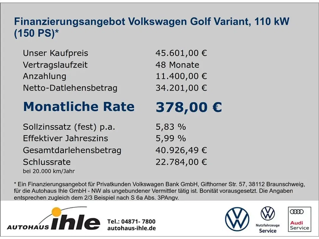 Volkswagen Golf Variant - Thumbnail 2